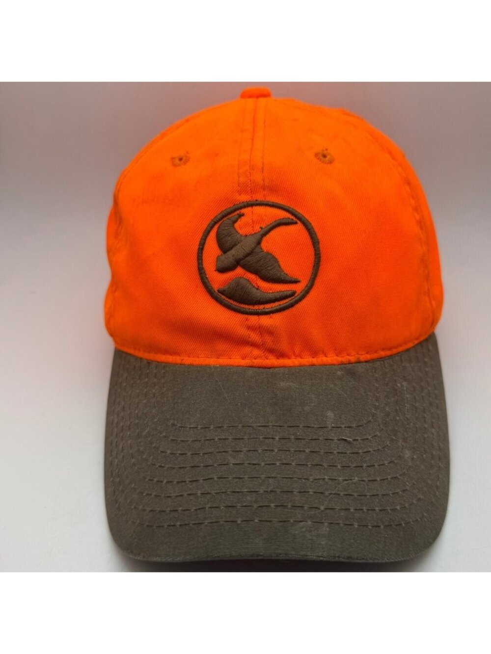 Gander Mountain Cap Hat Blaze Orange Green Hunting Outdoor One Size Fits Most